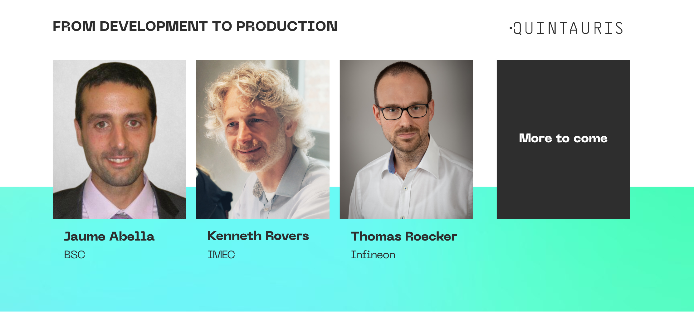 Speakers List
